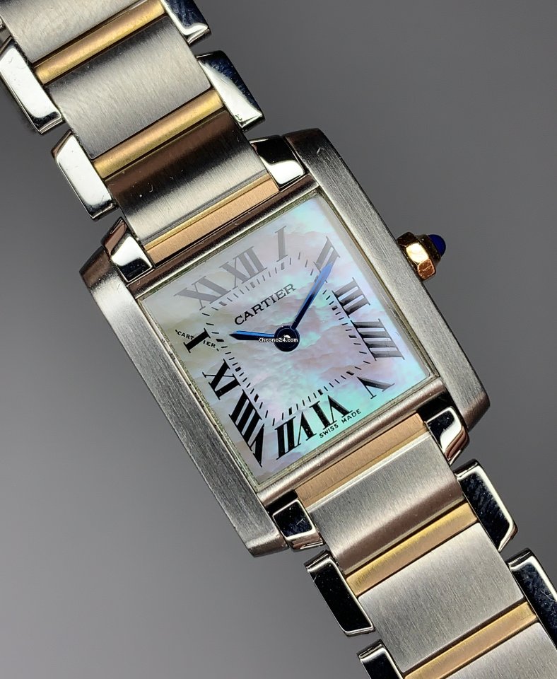 Cartier Tank Francaise Womens watch Quartz Steel W51027Q4