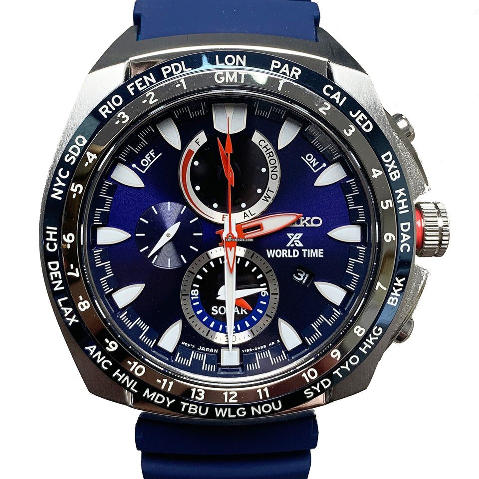 Seiko Prospex Mens watch Unisex Quartz Steel SSC489P1