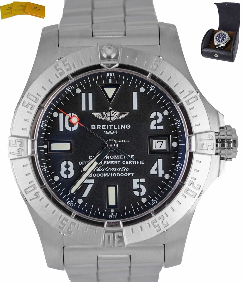 Breitling Avenger Seawolf Mens watch Unisex Automatic Steel A1733010