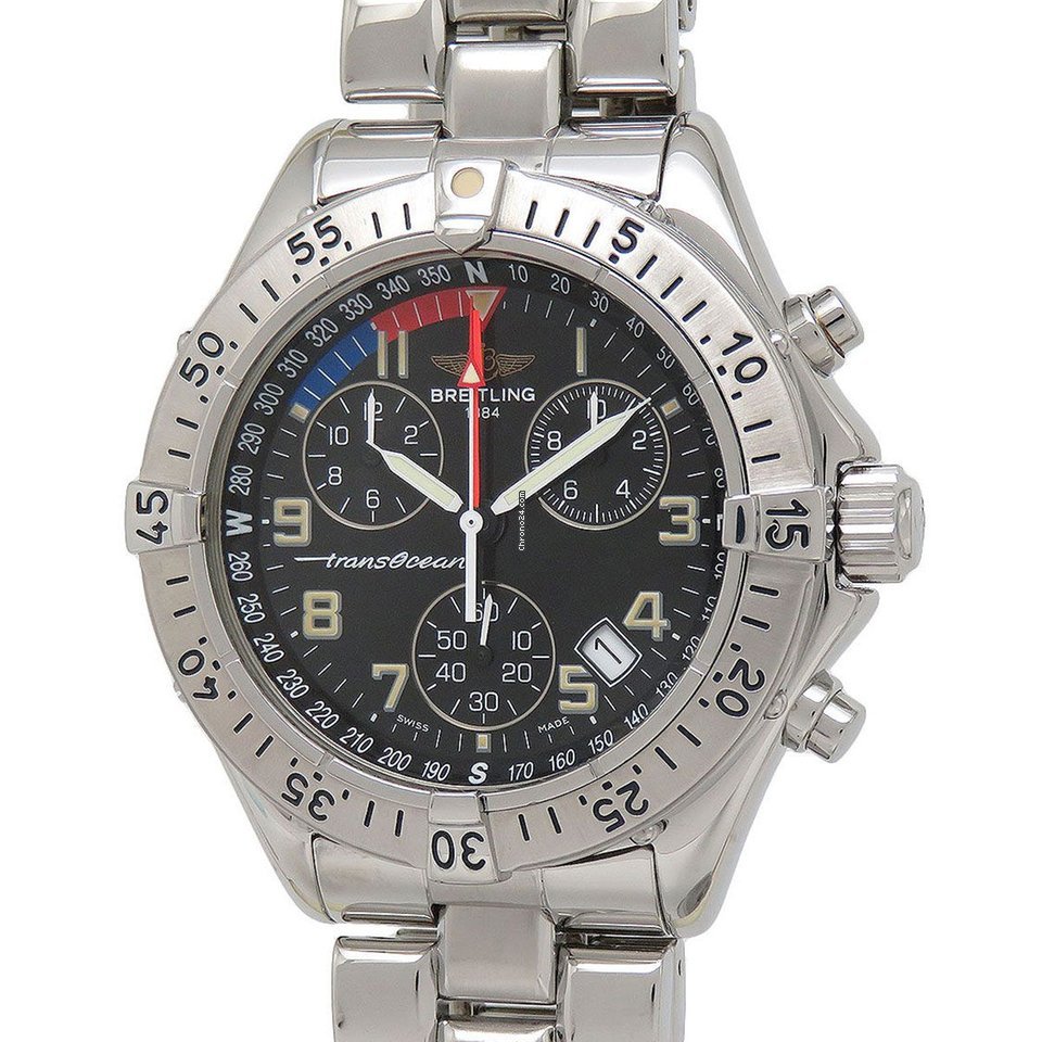 Breitling Mens watch Unisex Quartz Steel A53040.1