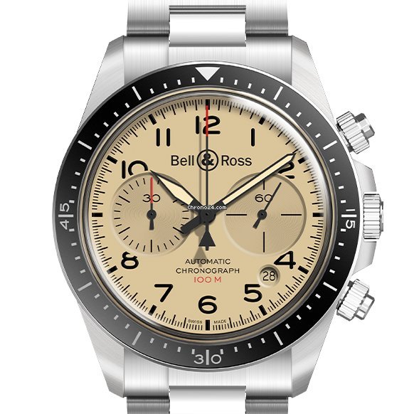 Bell & Ross BR V2 Mens watch Unisex Automatic Steel BRV294-BEI-ST SST