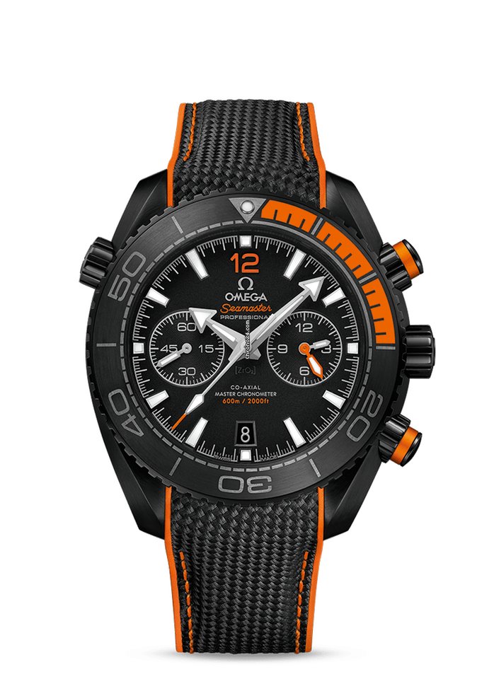 Omega Seamaster Planet Ocean Chronograph Mens watch Unisex Automatic Ceramic 215.92.46.51.01.001