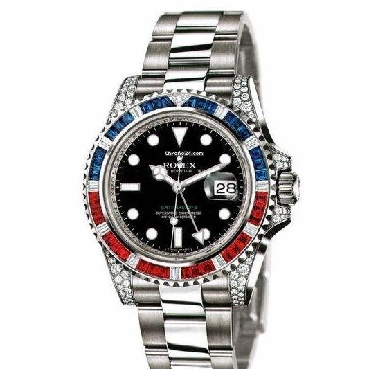 Rolex GMT-Master II Mens watch Unisex White gold Automatic 116759 SARU