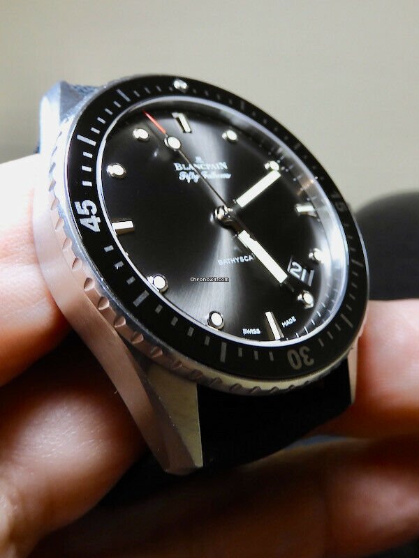 Blancpain Fifty Fathoms Bathyscaphe Automatic Steel 5000-1110