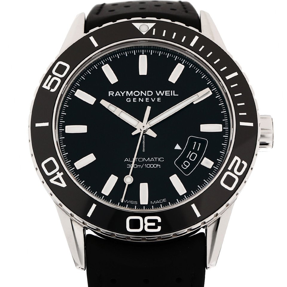Raymond Weil Freelancer Mens watch Unisex Automatic Steel NUMBER 2760-SR1-20001