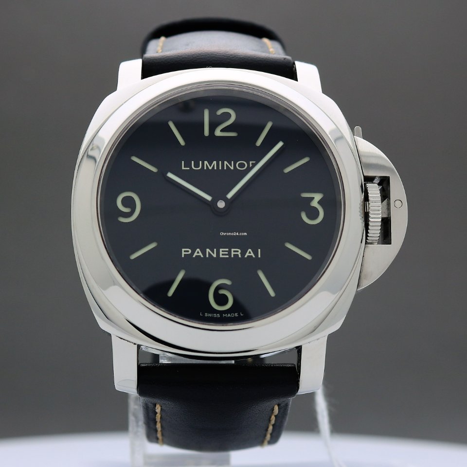Panerai Luminor Base Mens watch Unisex Steel PAM00112