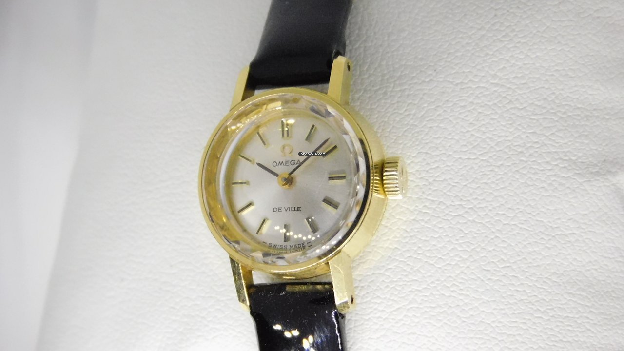 Omega De Ville Womens watch Manual winding Yellow gold 511.227 511227 vintage watch DeVille cal 483