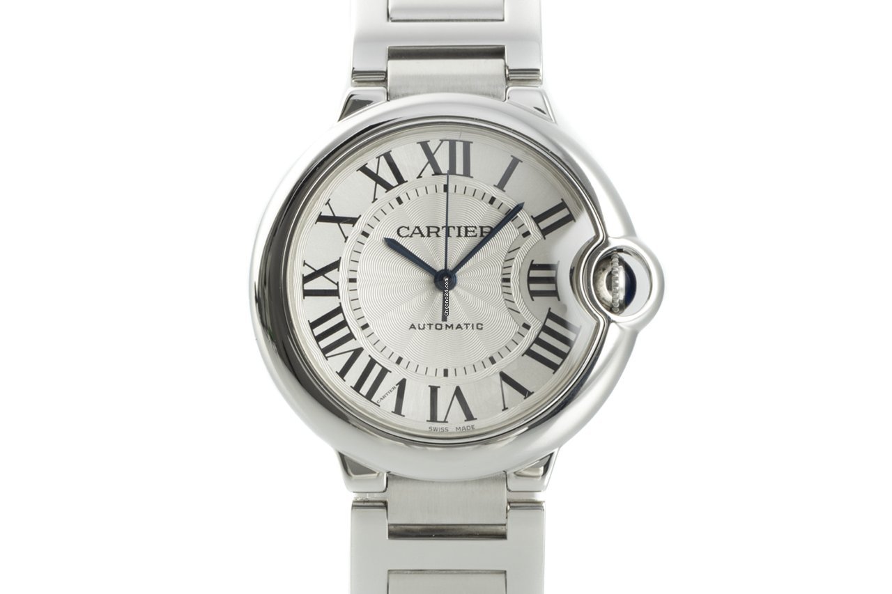 Cartier Ballon Bleu 36mm Mens watch Unisex Automatic Steel W6920046