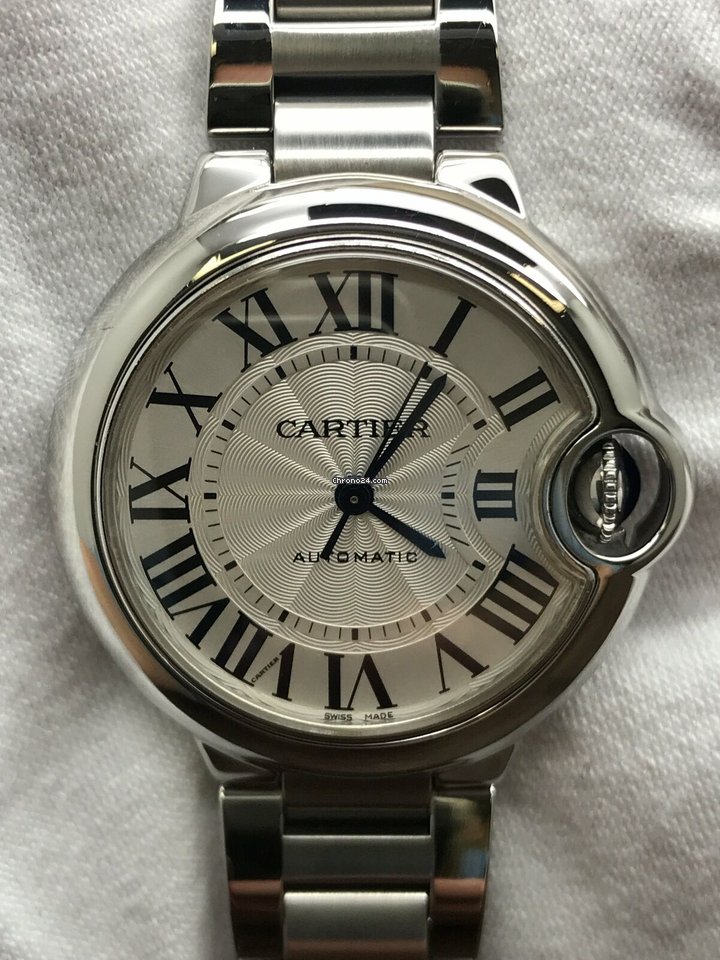 Cartier Ballon Bleu 33mm Automatic Steel 3489  W6920071
