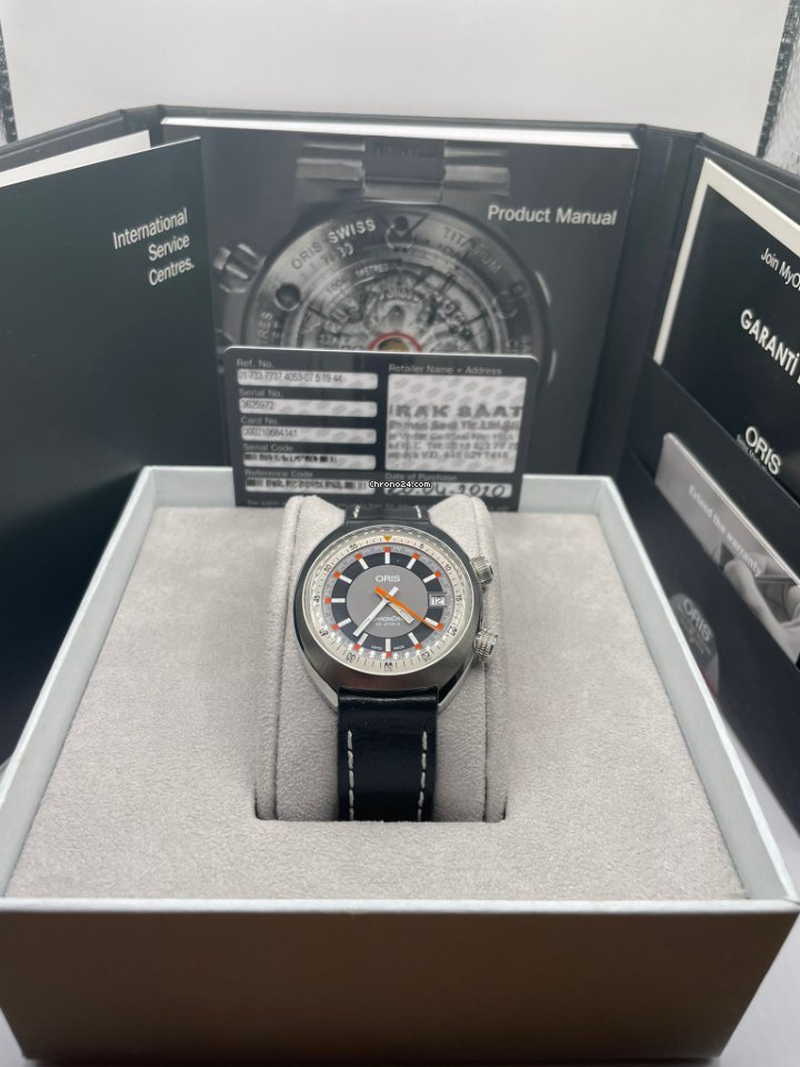 Oris Chronoris Mens watch Unisex Automatic Steel 01 733 7737 4053-07 5 19 44