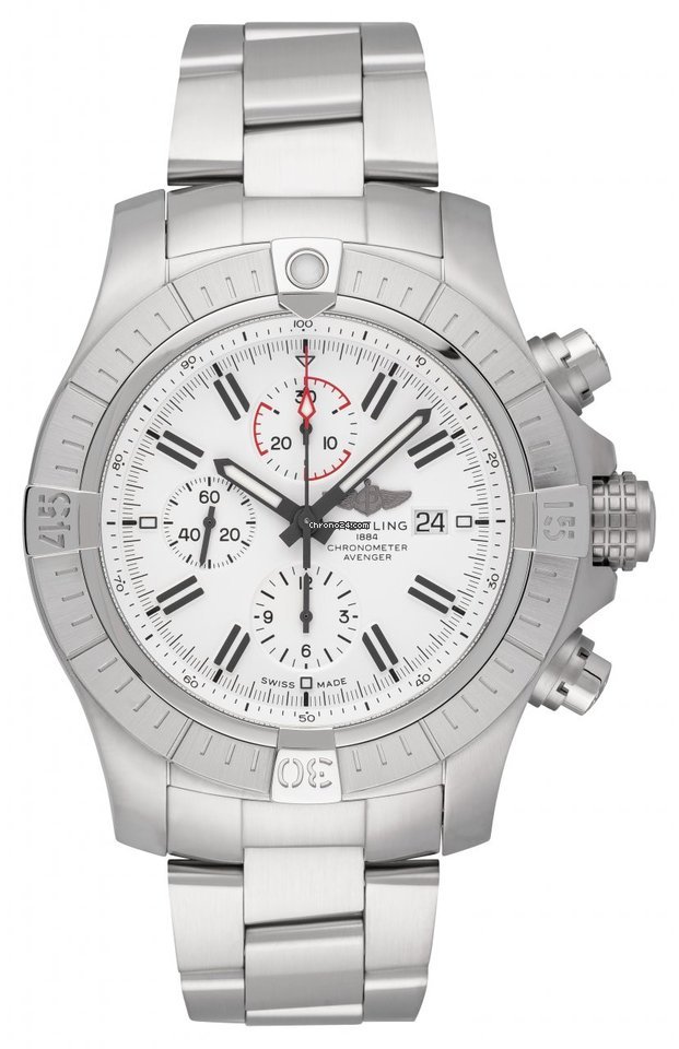 Breitling Super Avenger Mens watch Unisex Automatic Steel A133751A1A1A1