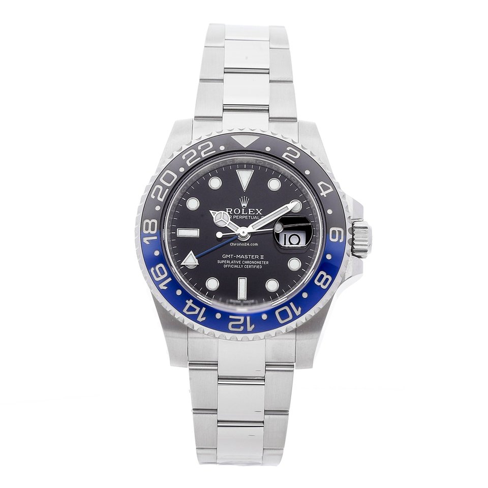 Rolex GMT-Master II Mens watch Unisex Steel Automatic 116710BLNR-0002