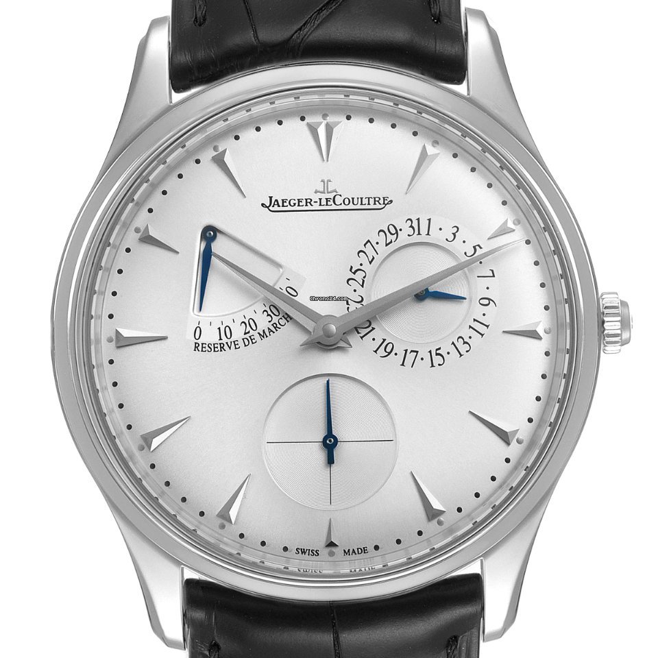 Jaeger-LeCoultre Master Ultra Thin Reserve de Marche Mens watch Unisex Automatic Steel Q1378420