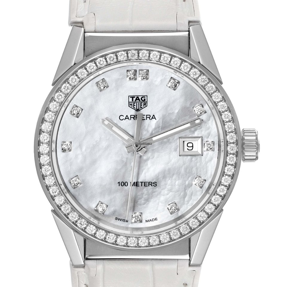TAG Heuer Carrera Lady Womens watch Quartz Steel WBG1315.BA0758