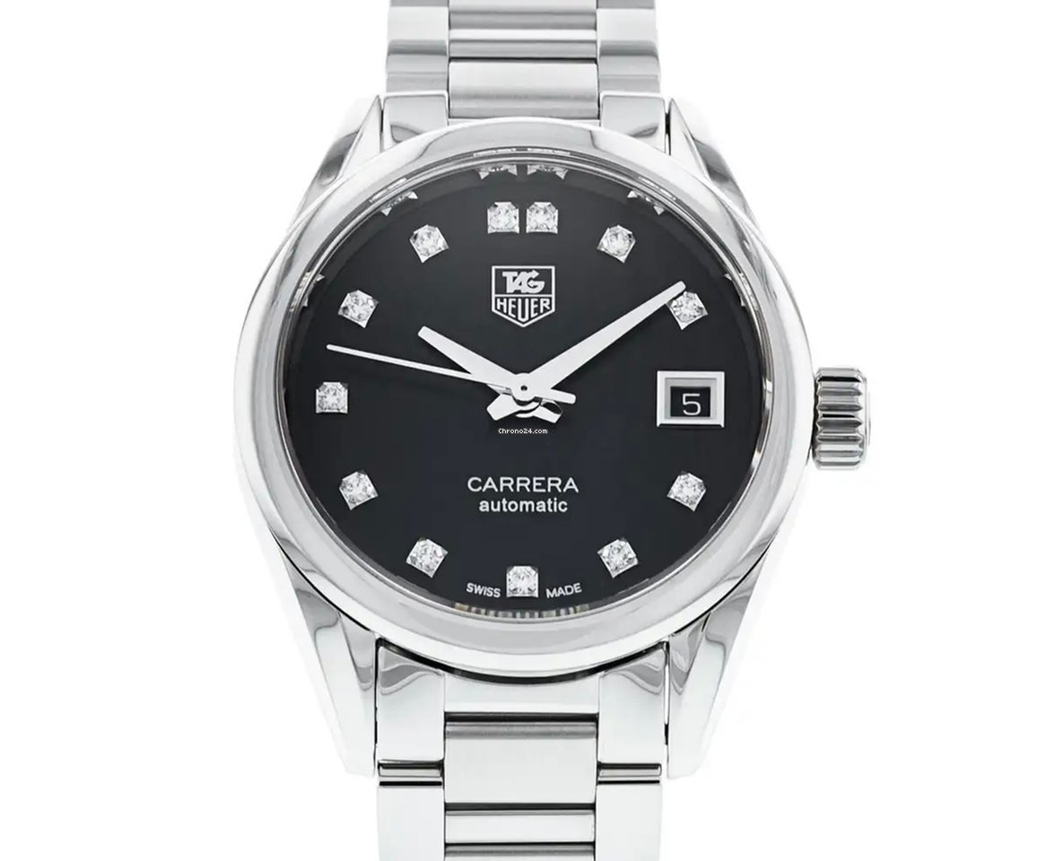 TAG Heuer Carrera Lady Womens watch Automatic Steel WAR2413.BA0776