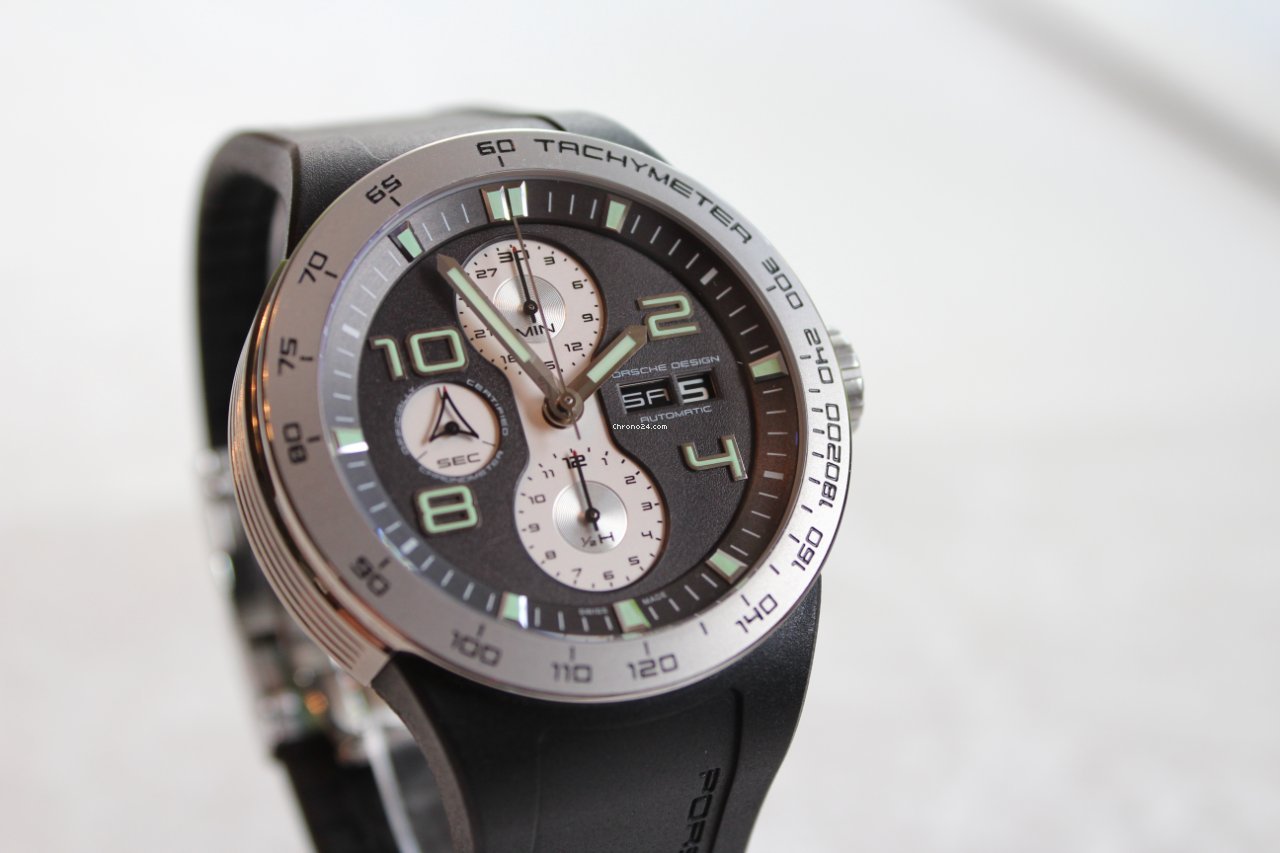 Porsche Design Flat Six Mens watch Unisex Automatic Steel P6340 183 388