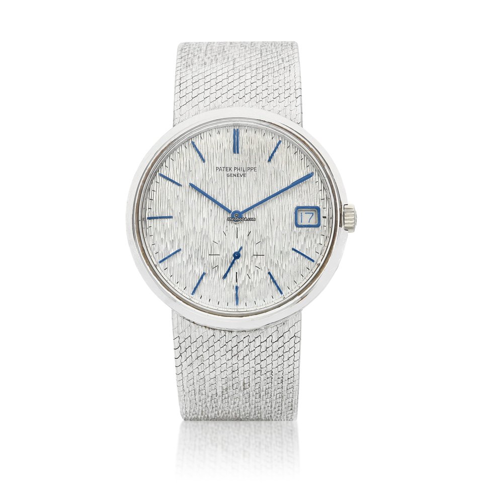 Patek Philippe Calatrava Mens watch Unisex Automatic White gold 3445