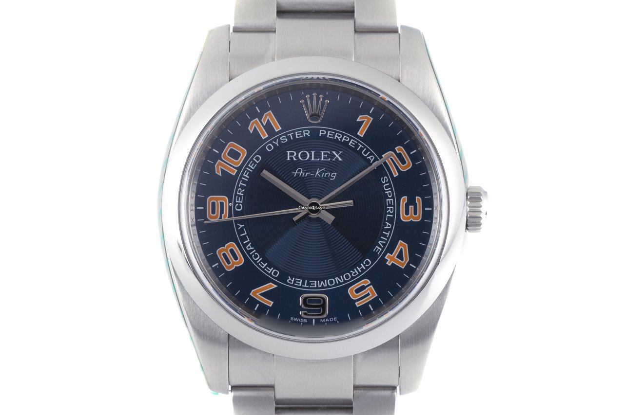 Rolex Air King Mens watch Unisex Steel Automatic 114200