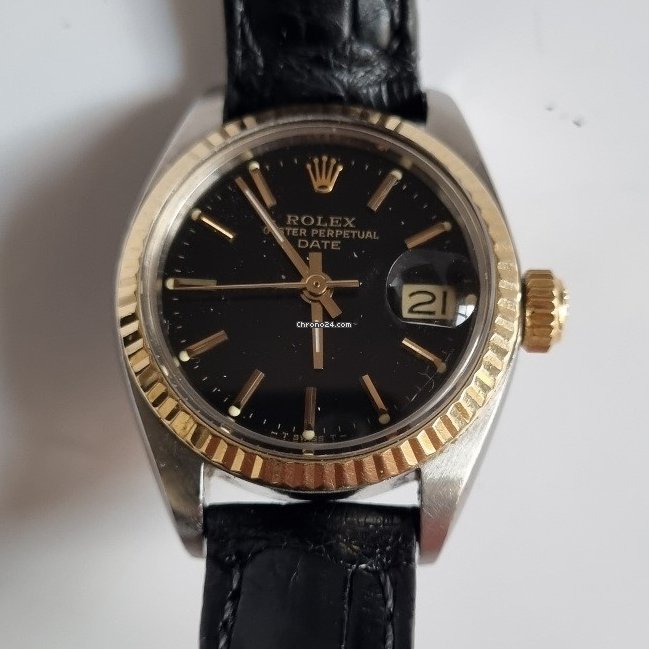 Rolex Womens watch Gold Steel Automatic 6900