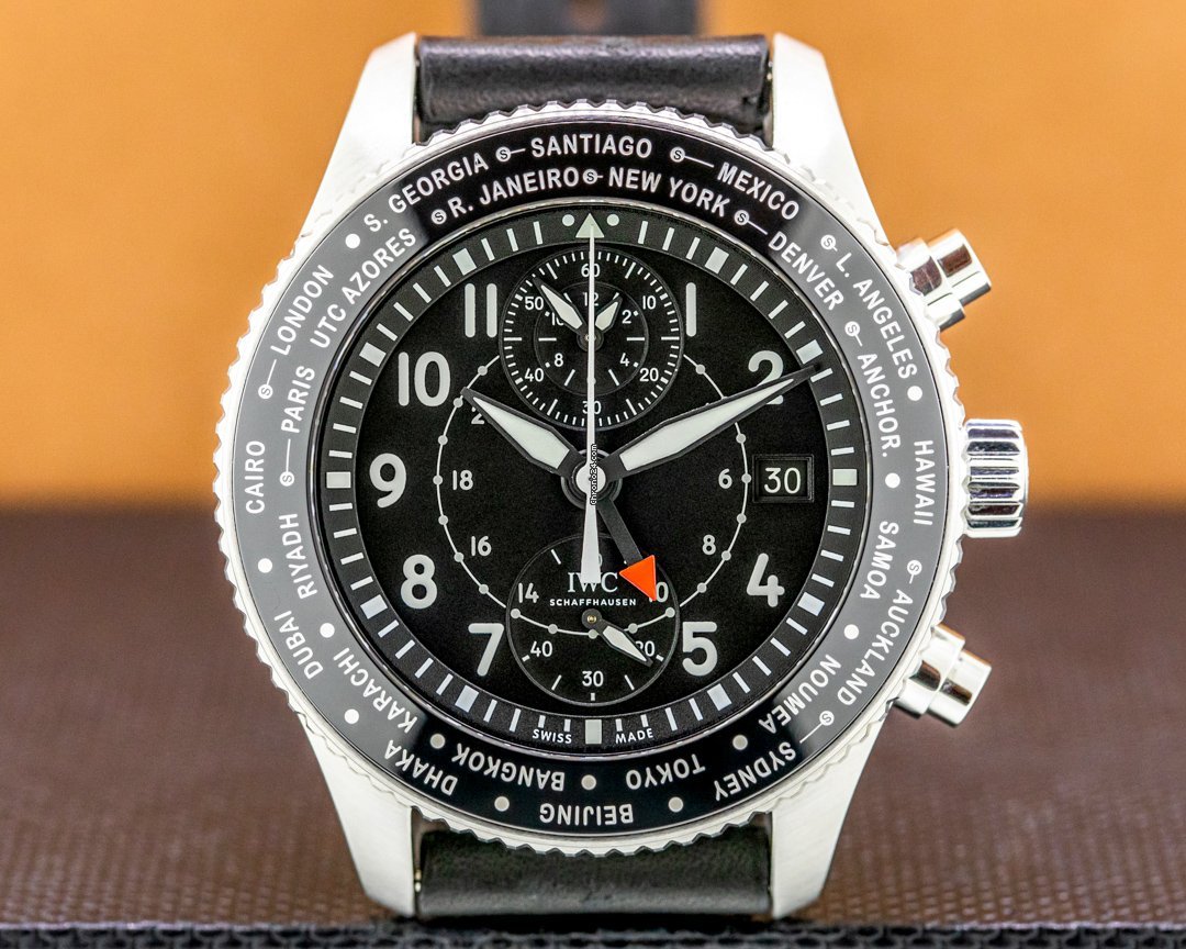 IWC Pilot Chronograph Mens watch Unisex Automatic Steel IW395001