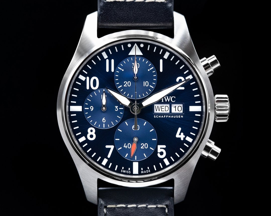IWC Pilot Chronograph Mens watch Unisex Automatic Steel IW388101