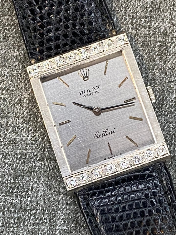 Rolex Cellini Mens watch Unisex White gold Manual winding 4014