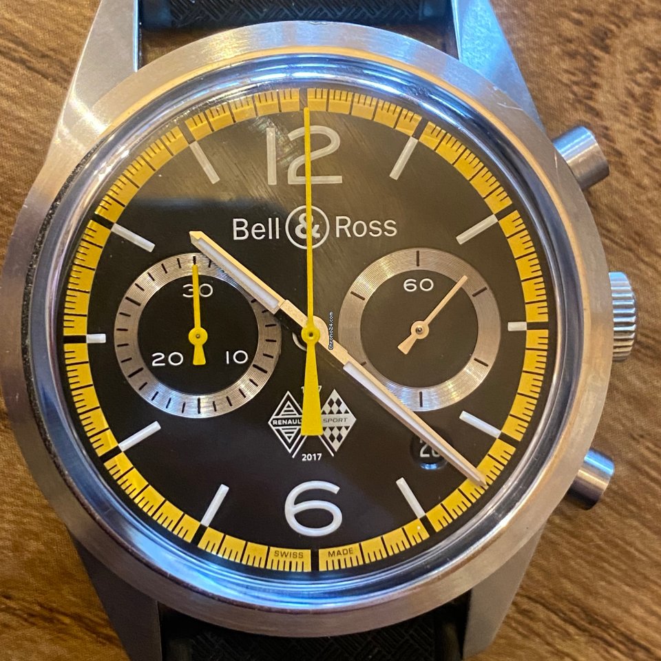 Bell & Ross BR V1 Mens watch Unisex Automatic Steel BRV126-RS40-ST SRB