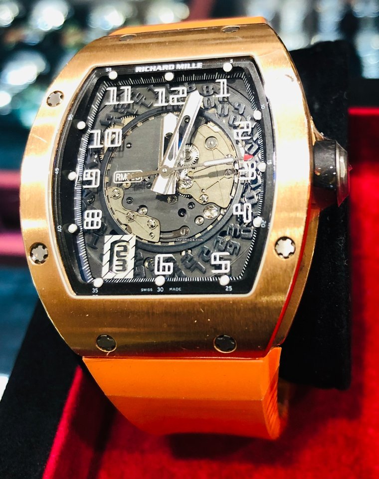Richard Mille RM 005 Mens watch Unisex Automatic Rose gold 1643