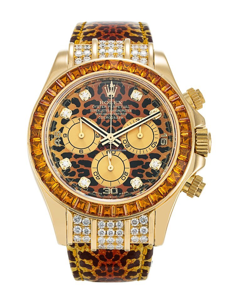 Rolex Daytona Mens watch Unisex Yellow gold Automatic 116598 SACO