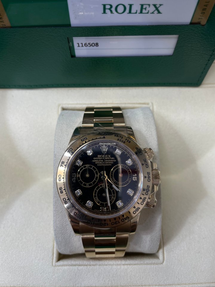Rolex Daytona Mens watch Unisex Yellow gold Automatic 116508