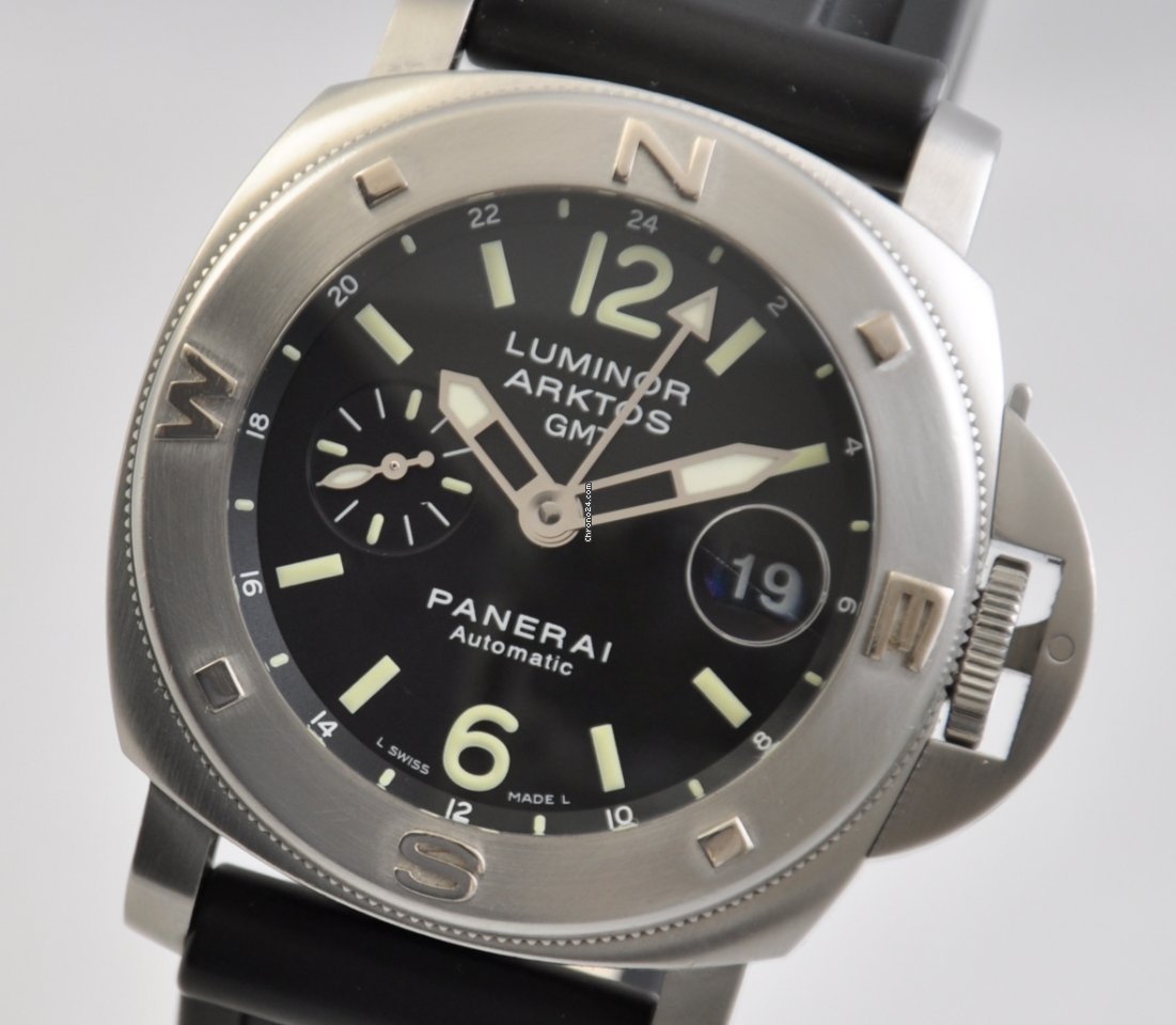 Panerai Mens watch Unisex Automatic Steel PAM 00186