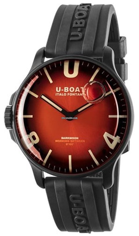 U-Boat Mens watch Unisex Quartz Steel 8697 B