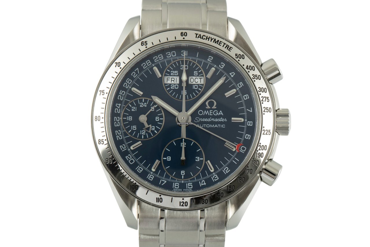 Omega Speedmaster Day Date Mens watch Unisex Automatic Steel 3523.80.00