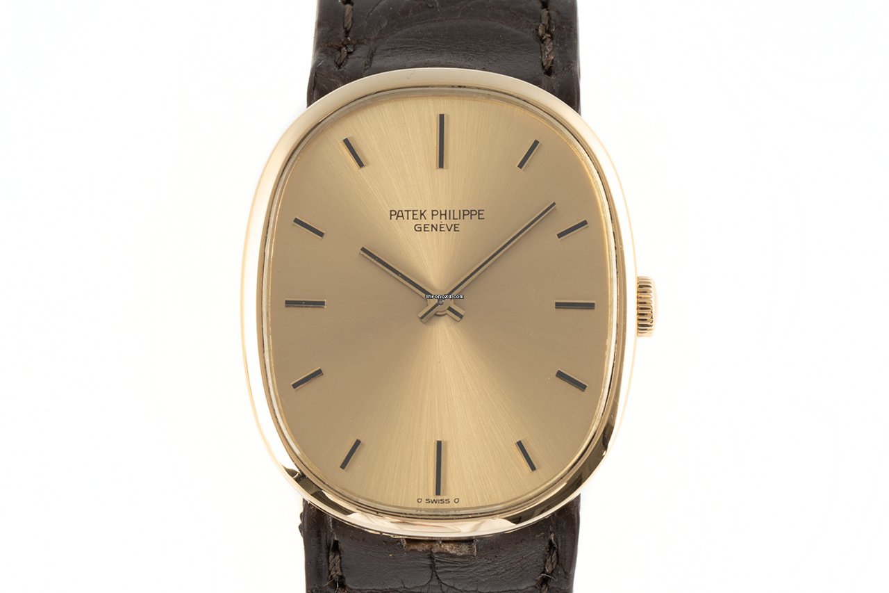 Patek Philippe Golden Ellipse Mens watch Unisex Manual winding Yellow gold 3748