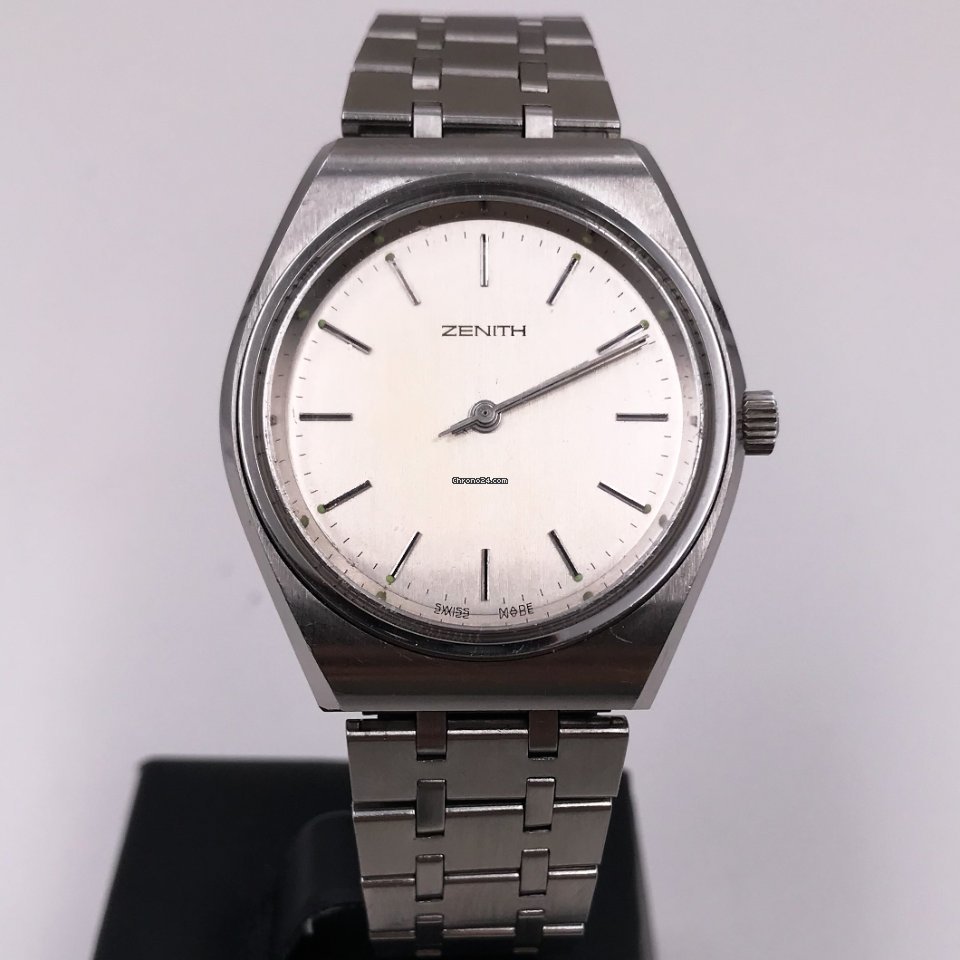 Zenith Mens watch Unisex Manual winding Steel 01.0490.360