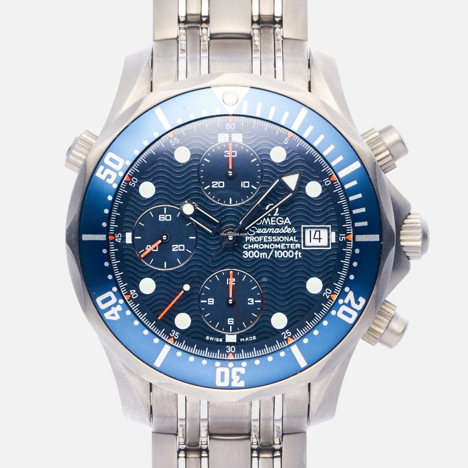 Omega Seamaster Diver 300 M Mens watch Unisex Automatic Titanium 2298.80.00
