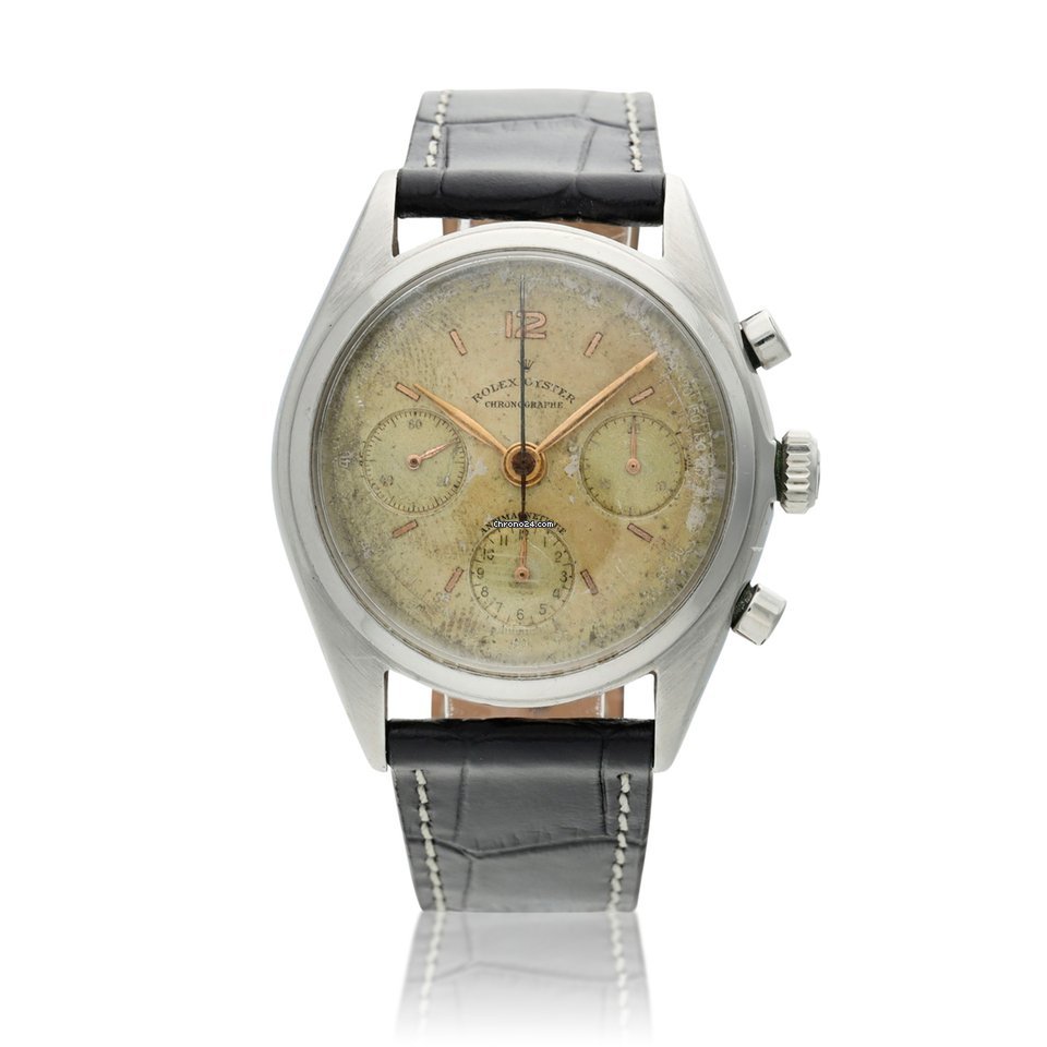 Rolex Chronograph Mens watch Unisex Steel Manual winding 6034