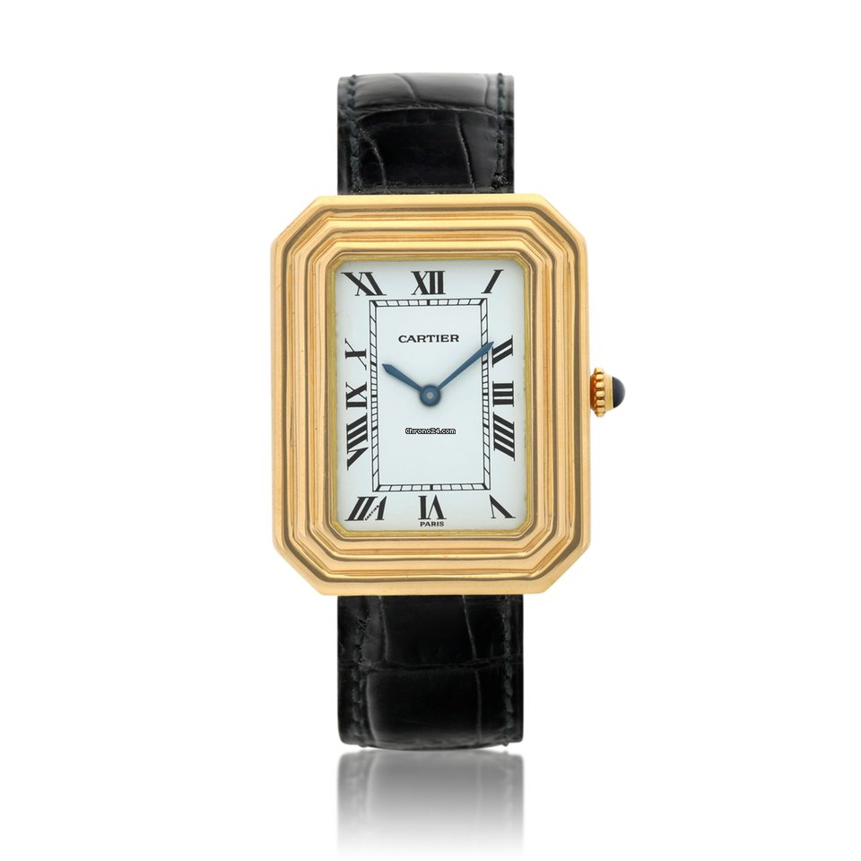 Cartier Mens watch Unisex Manual winding Yellow gold G24314