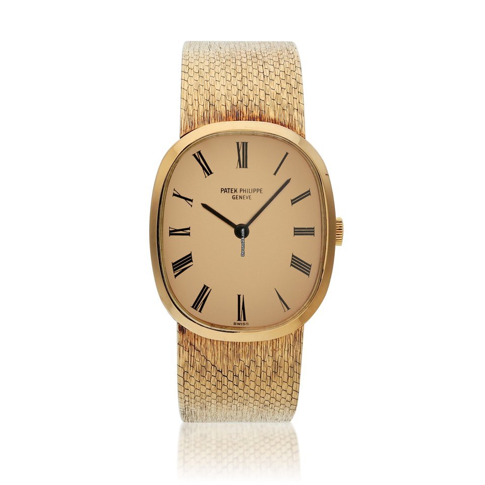 Patek Philippe Golden Ellipse Mens watch Unisex Manual winding Yellow gold 3546