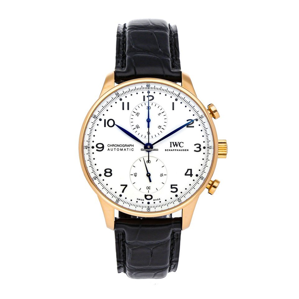 IWC Portuguese Chronograph Mens watch Unisex Automatic Rose gold IW3716-03