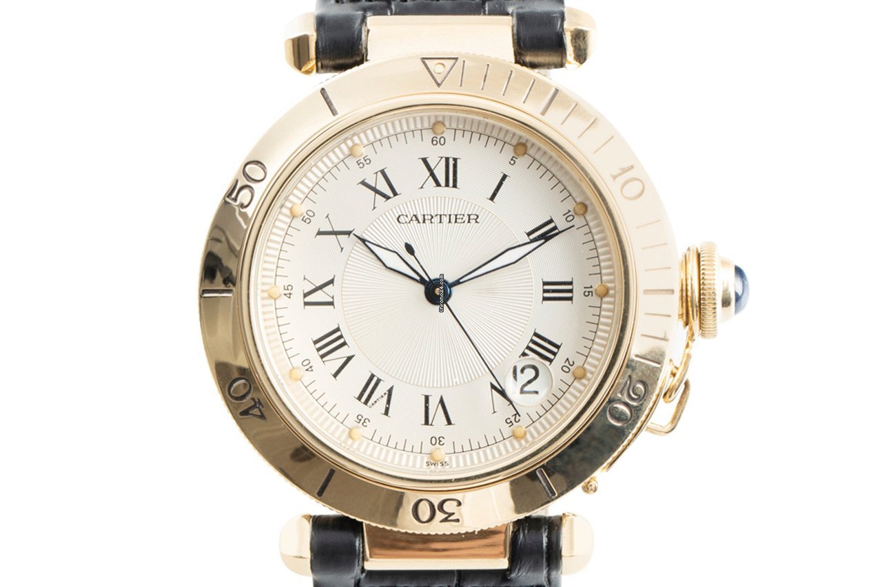 Cartier Pasha Mens watch Unisex Automatic Yellow gold 1027