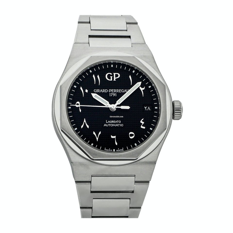 Girard Perregaux Laureato Mens watch Unisex Automatic Steel 81010-11-1750-11A
