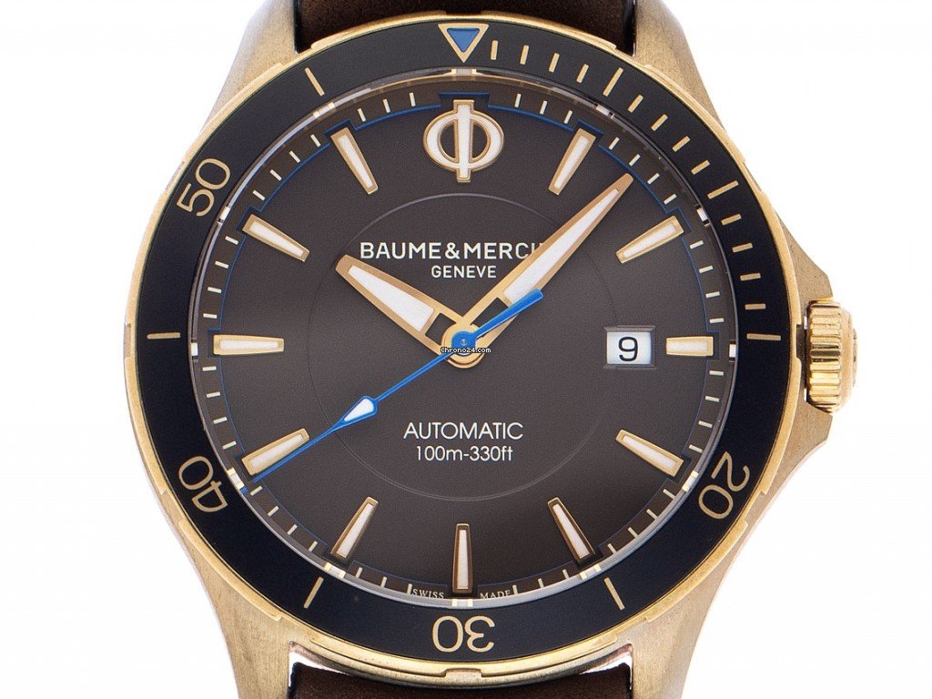 Baume & Mercier Clifton Mens watch Unisex Automatic Bronze MOA10501