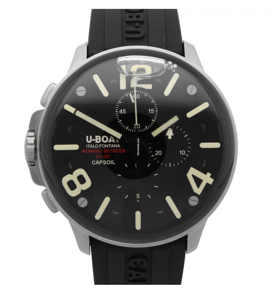 U-Boat Quartz Steel 8111 B