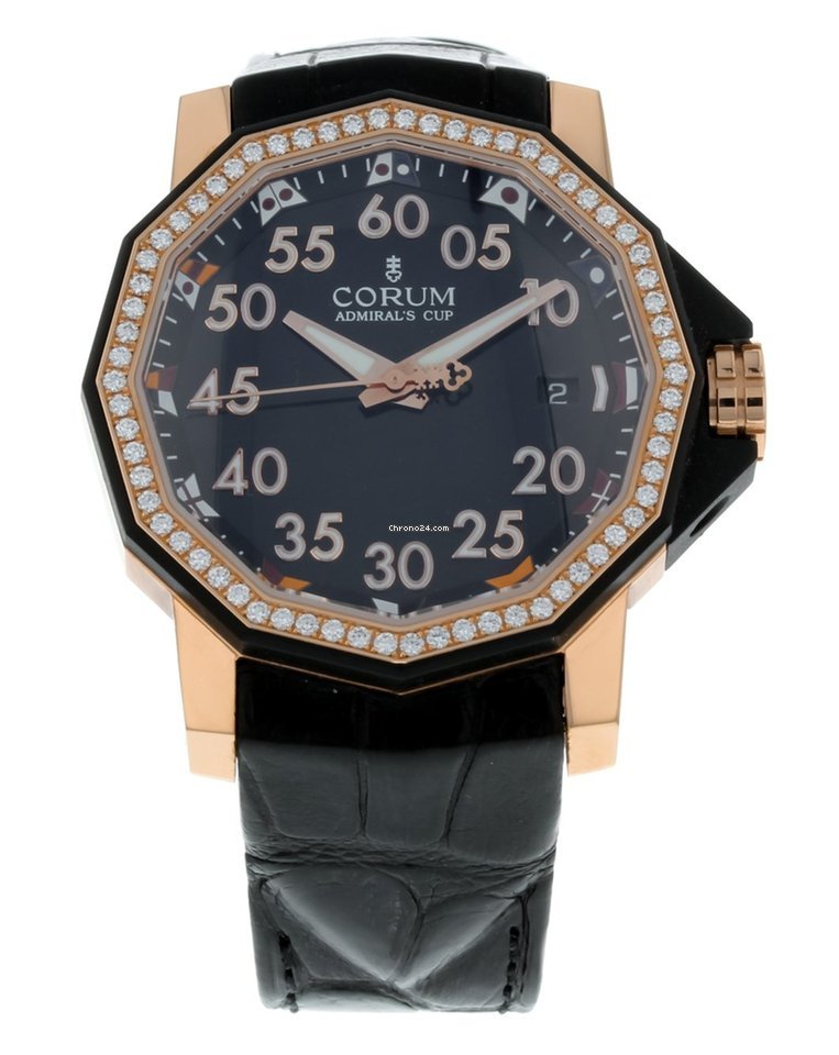 Corum Admirals Cup Competition 40 Mens watch Unisex Automatic Rose gold 082.954.85 0081 PN33