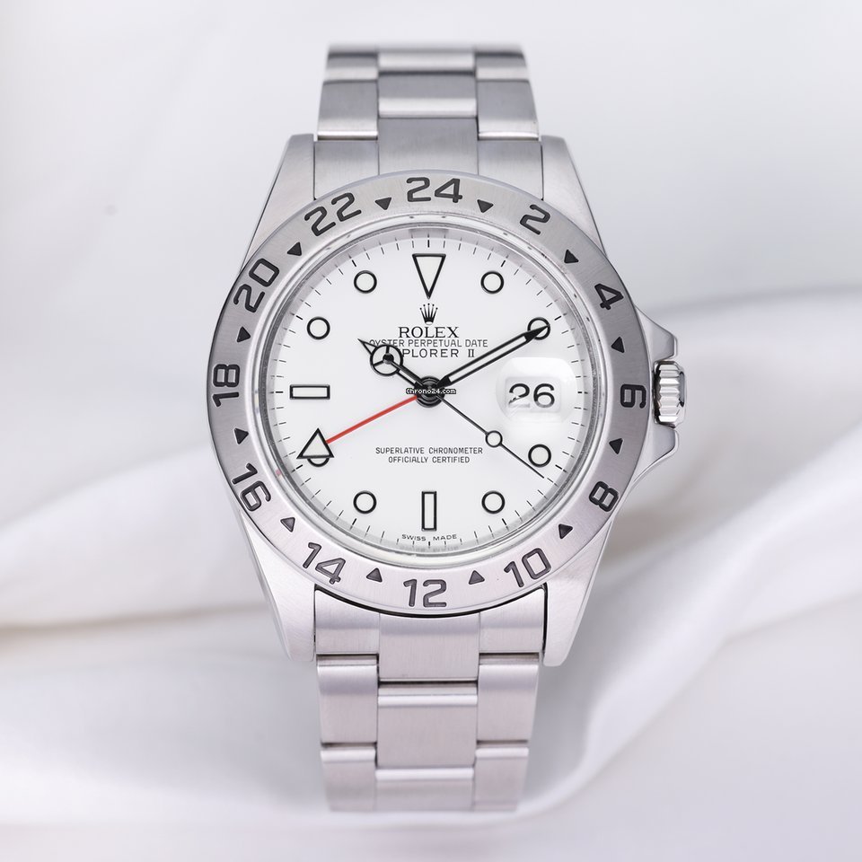 Rolex Explorer II Mens watch Unisex Steel Automatic 16570 T