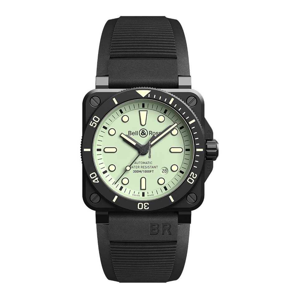 Bell & Ross BR 03-92 Ceramic Automatic Ceramic BR0392.D.C5.CE.SRB