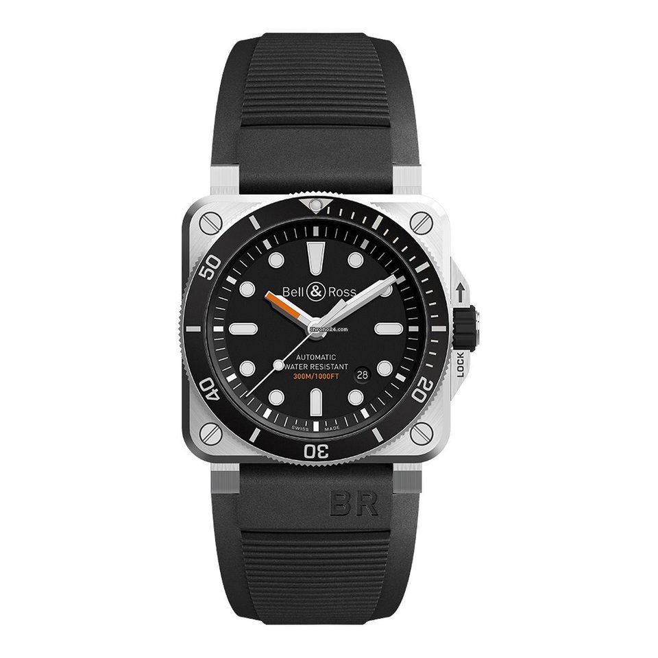 Bell & Ross BR 03-92 Steel Automatic Steel BR0392.D.BL.ST.SRB