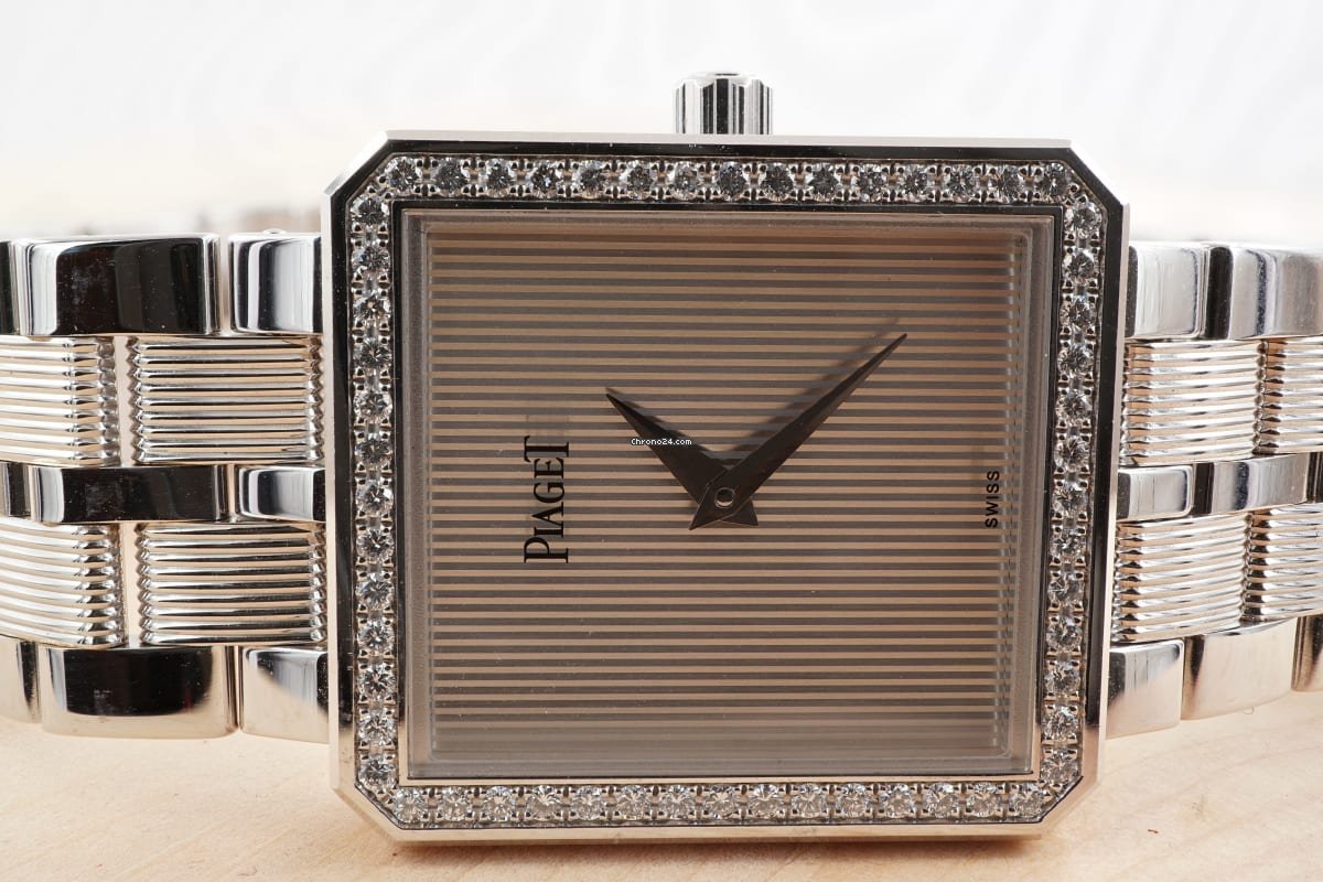 Piaget Protocole Mens watch Unisex Quartz White gold 50155
