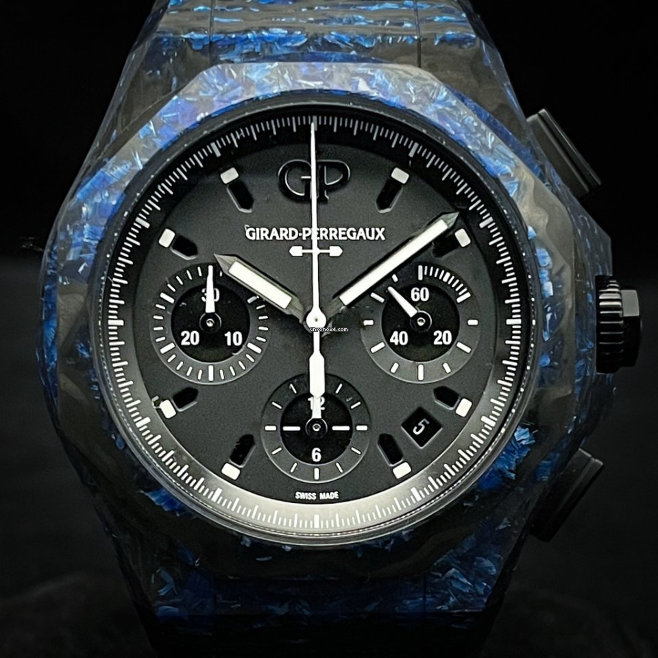 Girard Perregaux Laureato Mens watch Unisex Automatic Carbon 81060-36-691-FH6A